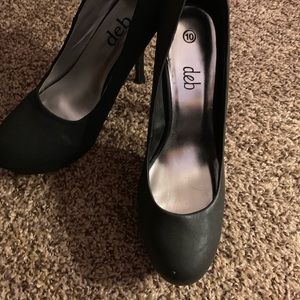 Black heels